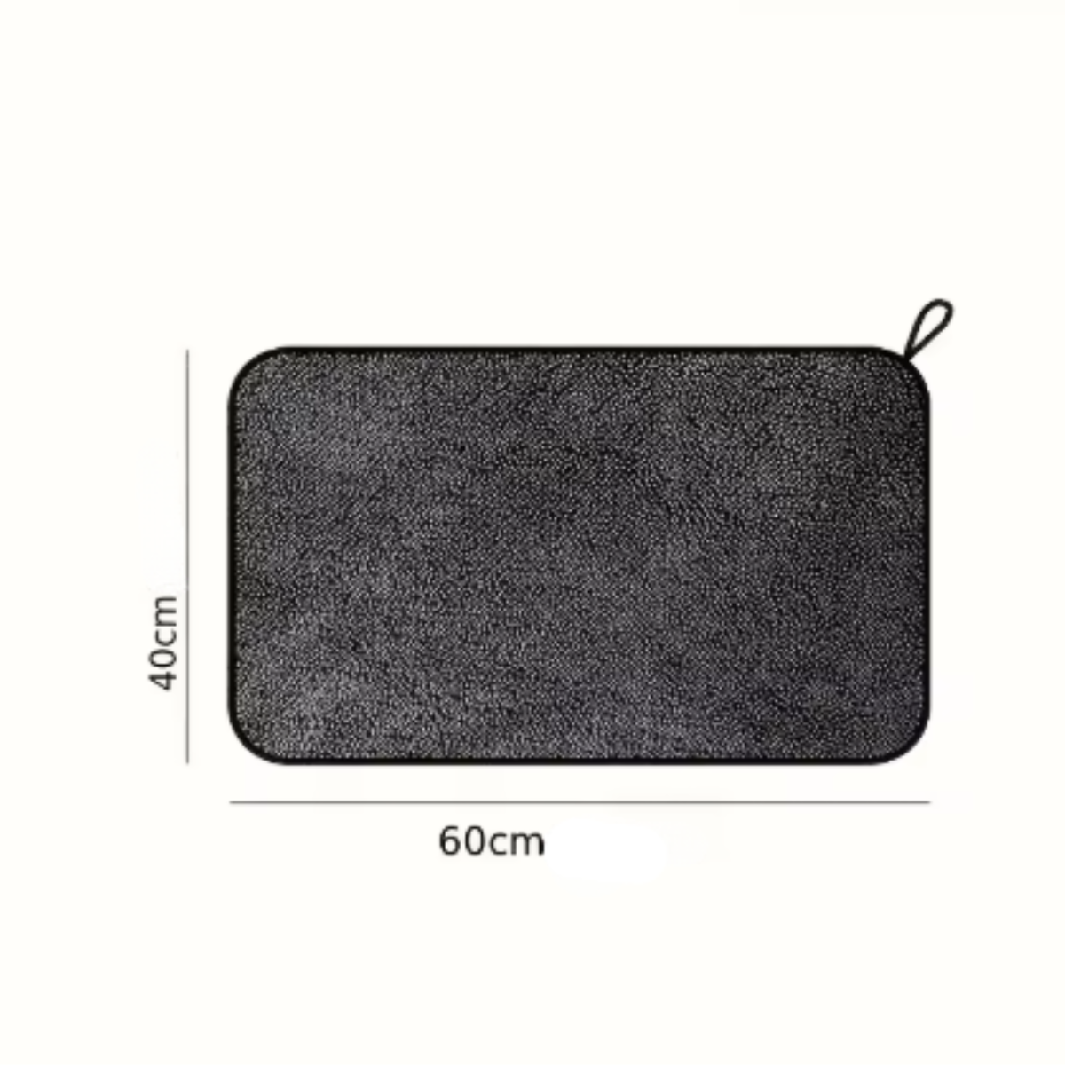 ClearDrive™ - Mikrofibra 600 g/m², 60×40 cm.