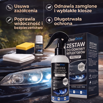 ClearDrive™ – Zestaw do Renowacji Reflektorów
