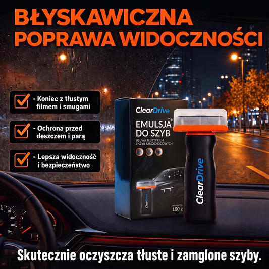 ClearDrive™ - Zestaw Anty Smugowy Do Szyb.