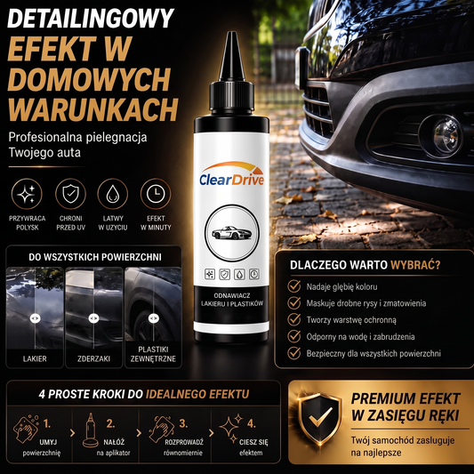 ClearDrive™ -  Preparat do odnowy lakieru samochodowego