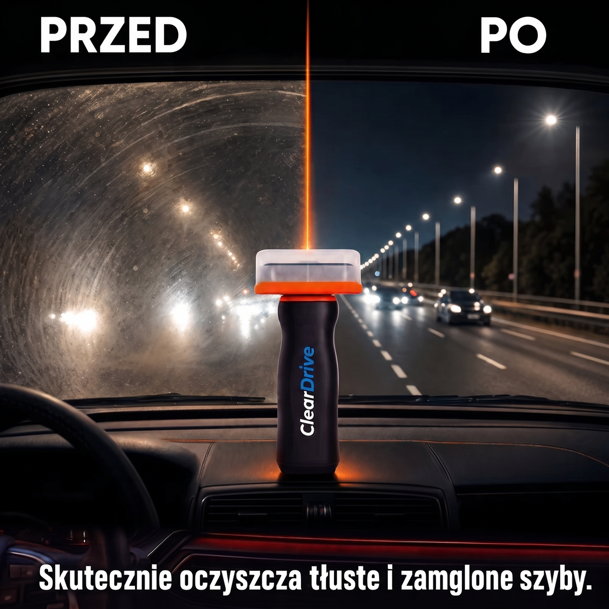 ClearDrive™ - Zestaw Anty Smugowy Do Szyb.
